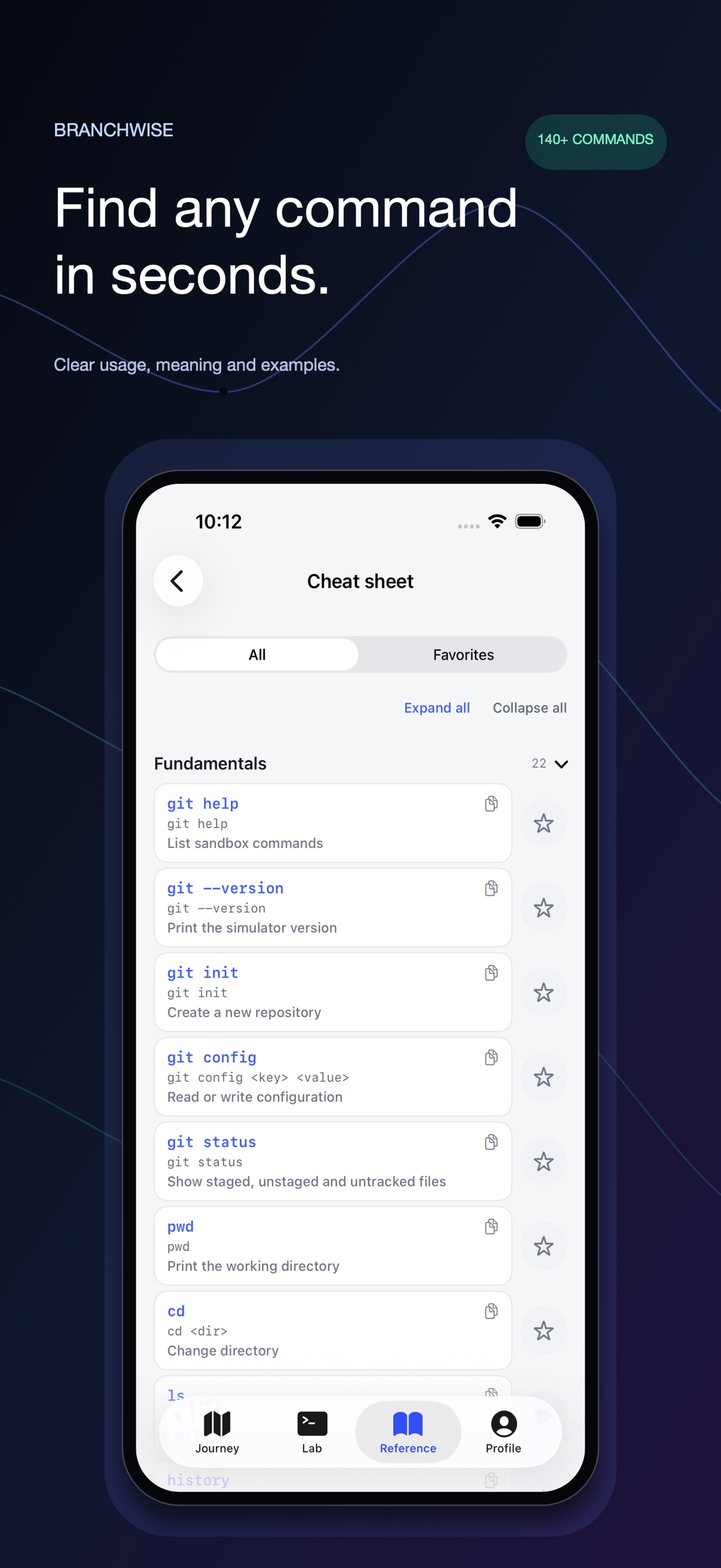 Branchwise interface